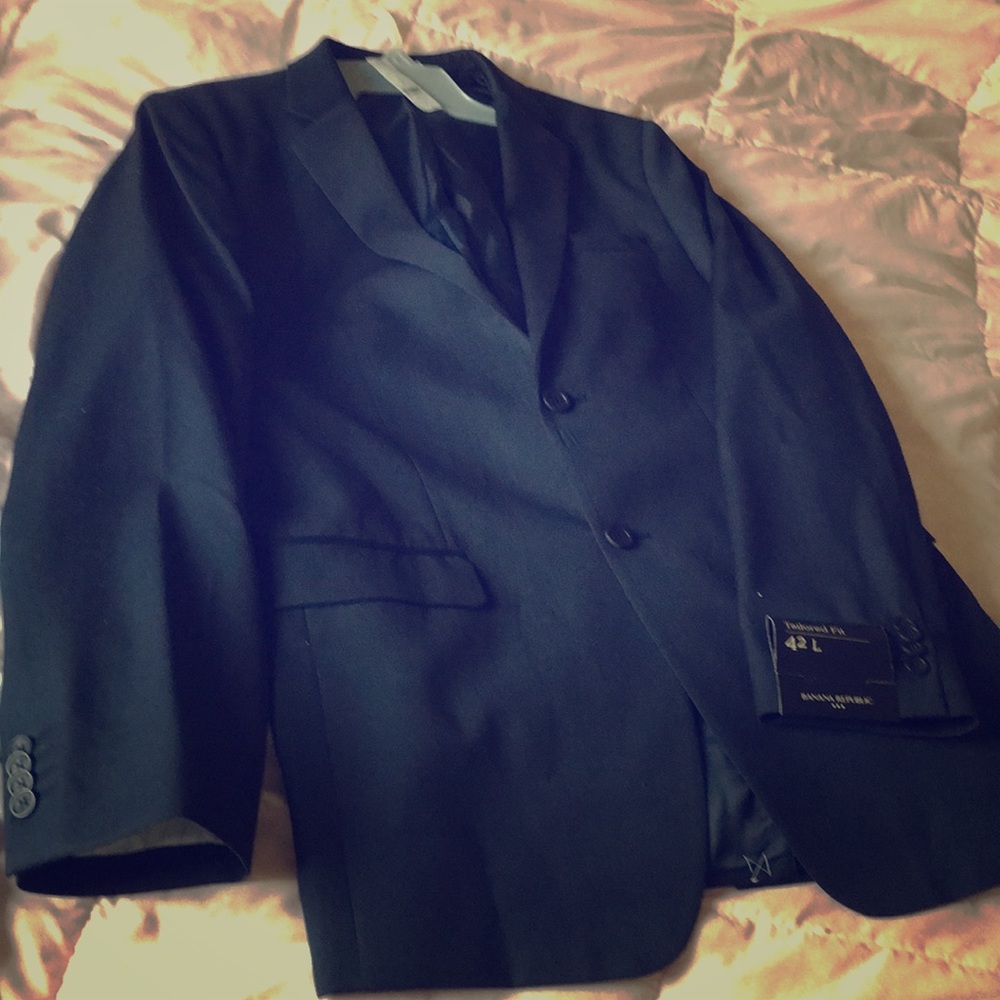 Tailored Fit banana republic suit